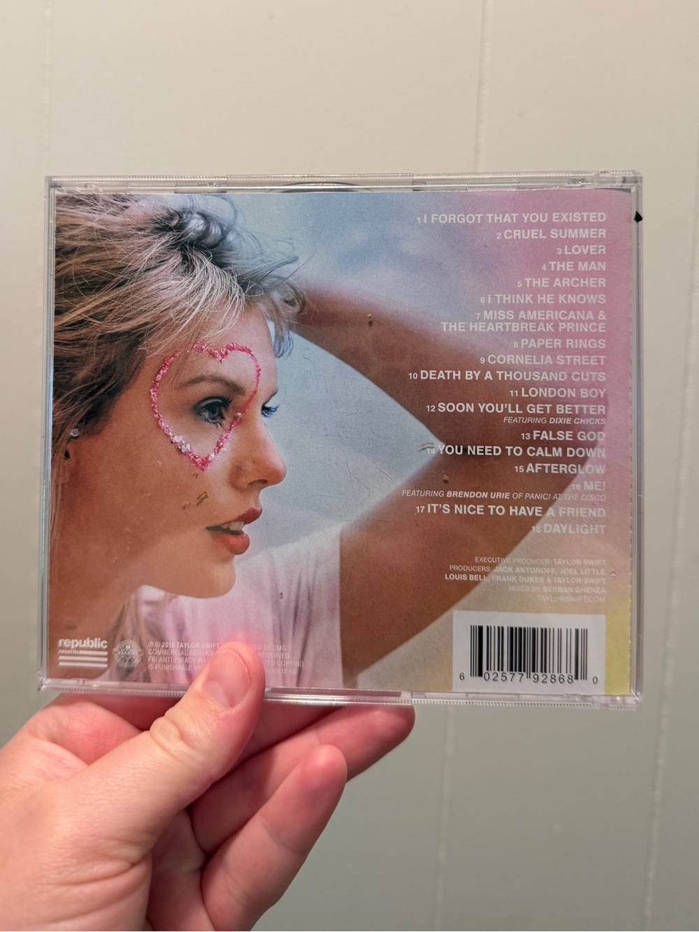 Taylor Swift Lover CD Standard Edition Complete Disc Included - Picture 2 of 4